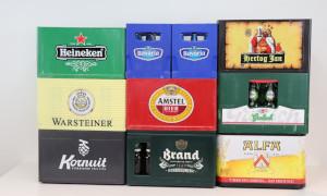 Kratten bier bij elkaar Kratten bier bij elkaar