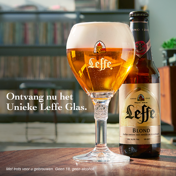 Uniek Leffe glas