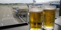 Bier op het vliegveld
