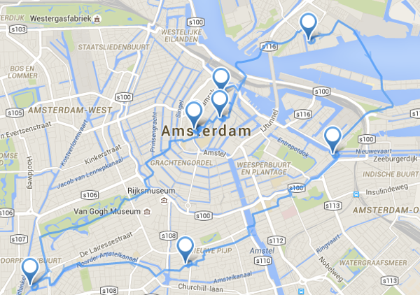 Route langs Amsterdamse brouwerijen