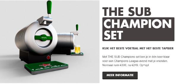 Champions Leuage set THE SUB