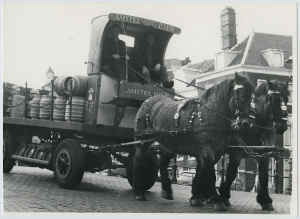 Amstel bier vervoer in de 19e eeuw