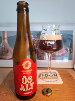 Bier Os Alt van Brouwerij de Klep