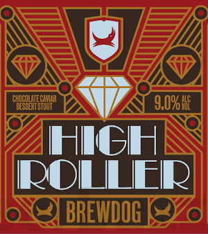 Brewdog High Roller logo Brewdog High Roller logo
