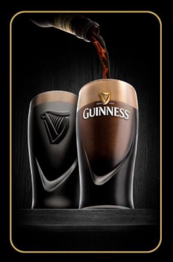 Guinness Wandbord Guinness Wandbord