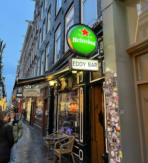 Heineken bar in Amsterdam