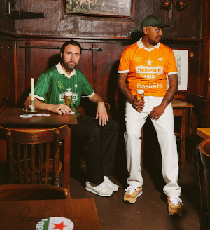 Heineken fanshirt 2024 oranje en groen