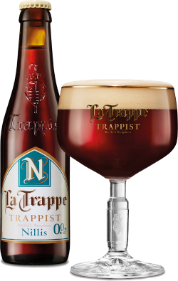 La Trappe Nillis 0.0% flesje en glas La Trappe Nillis 0.0% flesje en glas