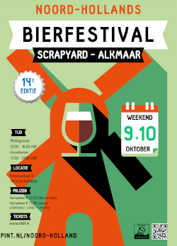 Noord-Hollands bierfestival Flyer