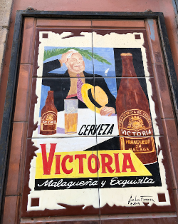 Victoria bier uit Malaga