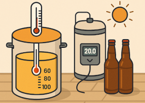 Visual over temperatuur en bier Visual over temperatuur en bier