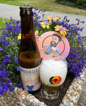 viltje van BeerBuddy met een Belgisch bier erbij