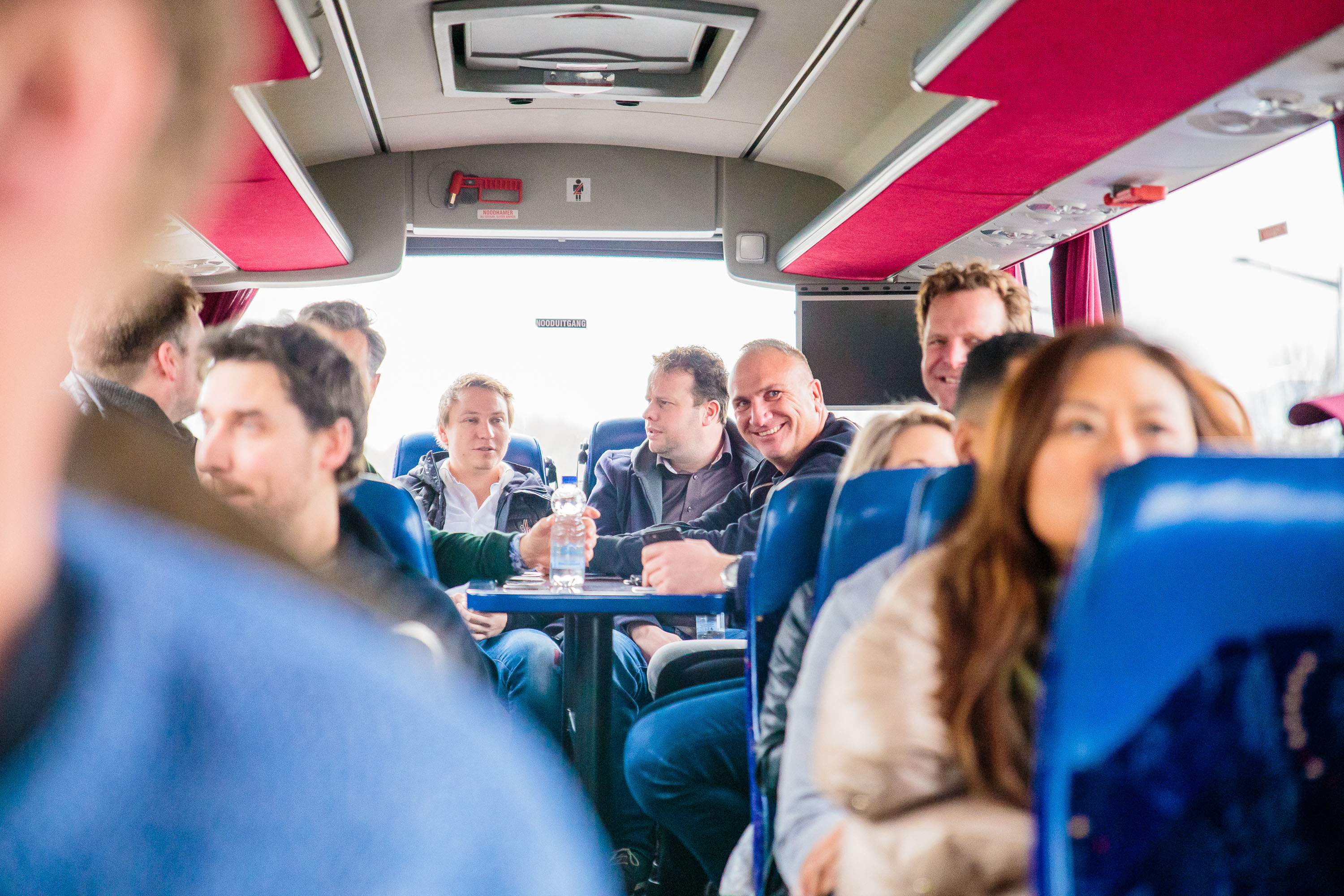 Mensen in de BrewBus