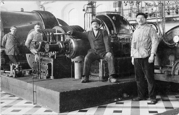 Brouwerij de Valk in Valkenbrug vroeger