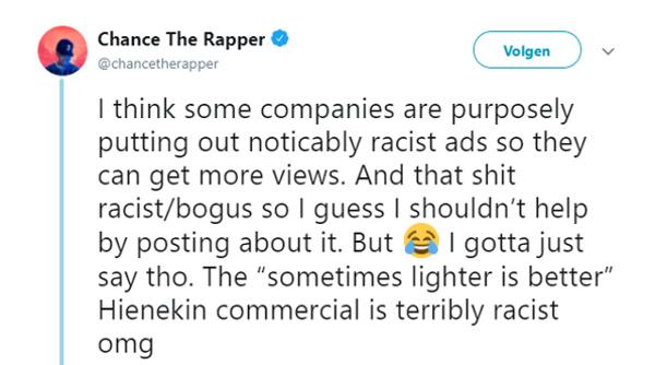 Commotie rondom Heineken Light commercial