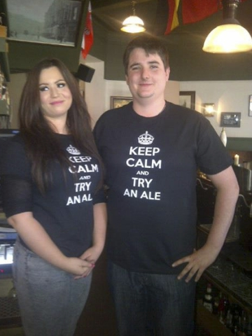 Keep Calm and Try an Ale T-shirt