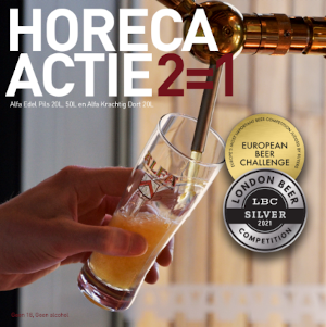 Alfa Bier horeca actie