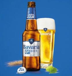 Bavaria 0.0% flesje en glas
