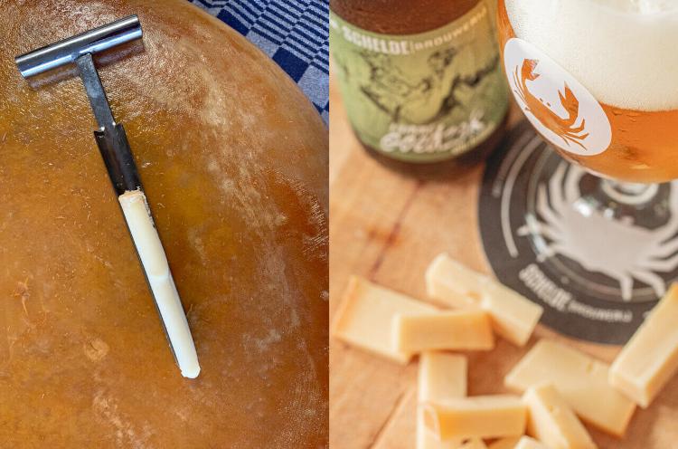 Bierkaas van Scheldebrouwerij