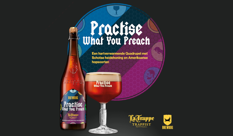 Brewdog x La Trappe bier