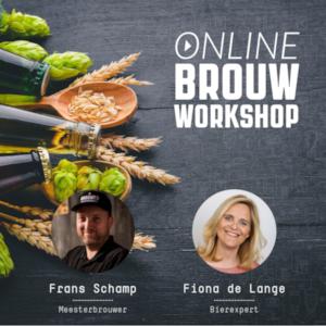 Brouwworkshop met meesterbrouwer Frans Schamp en biersommelier Fiona de Lange