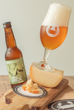 Dulle Griet Kaas met Lamme Goedzak bier