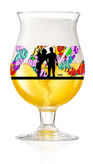 Duvel Collection bierglas door FAKE