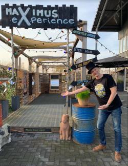 Ewald van de Maximus Brouwerij bij de Maximus Experience