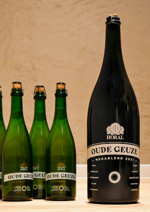 Geuze Megablend 2021 in Jeroboam fles