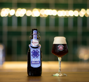 Grolsch Geluk beugel en glas