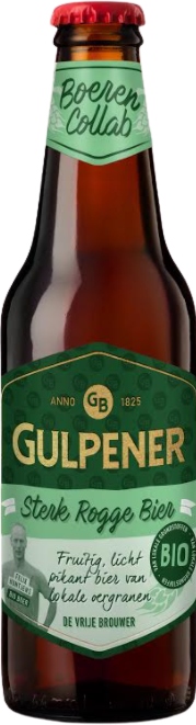 Flesje Sterk Rogge Bier van Gulpener