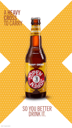 Jopen Heavy Cross Banner van Jopen Bier