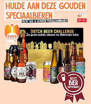 Bierboxen met gouden medaillewinnaars Dutch Beer Challenge 2021