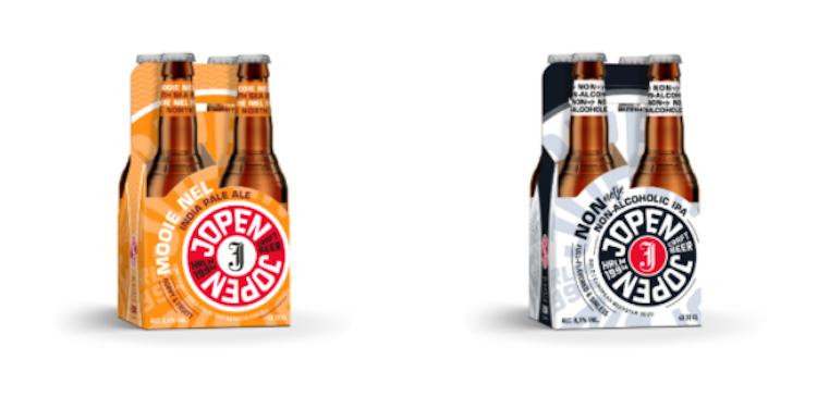 Jopen 4packs met Mooie Nel en Non IPA