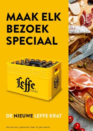 Leffe Blond krat: maak elk bezoek speciaal