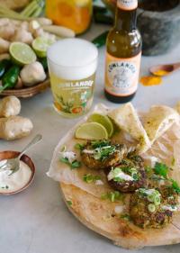 Lowlander bier gecombineerd met een gerecht