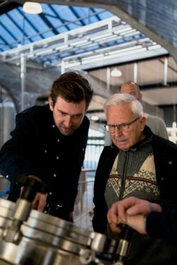 Man met Bril in Stadshaven Brouwerij 