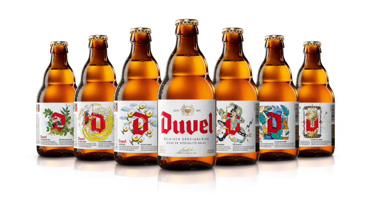 Duvel flesjes met nieuwe designs verkrijgbaar vanaf september 2020