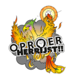 Oproer herrijst logo