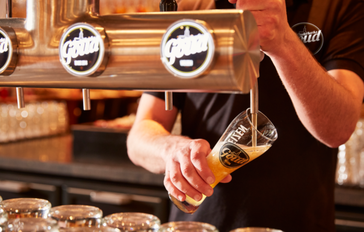 Ouderkerks Goud Weizen tappen