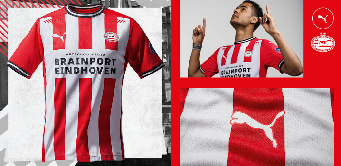 Brainport Eindhoven op het PSV shirt