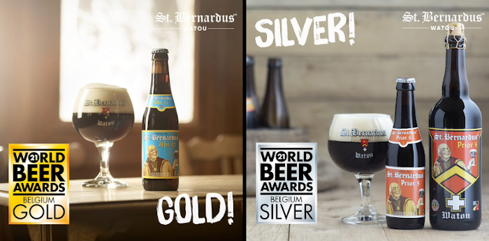 Prijzen voor St. Bernardus tijdens World Beer Awards 2021