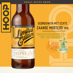 Spicy Tripel met mosterd poster