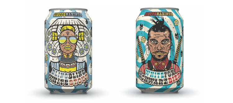 Twee speciaalbieren op blik in de Circus Maximus serie