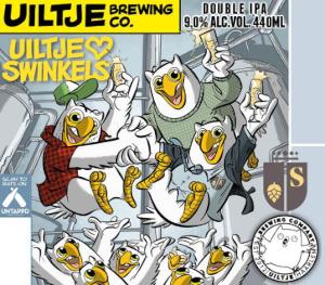 Uiltje loves Swinkels etiket