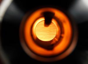 Verbranding van ijzerpoeder