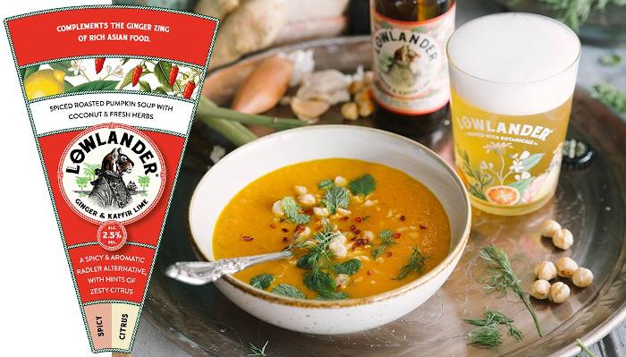 Voorbeeld van Lowlander bier en food combinatie