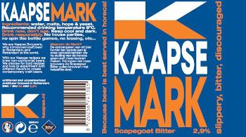 Kaapsemark etiket Kaapsemark etiket