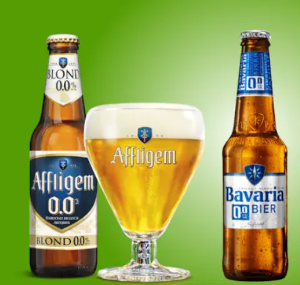Alcoholvrij bier van Affligem en Bavaria