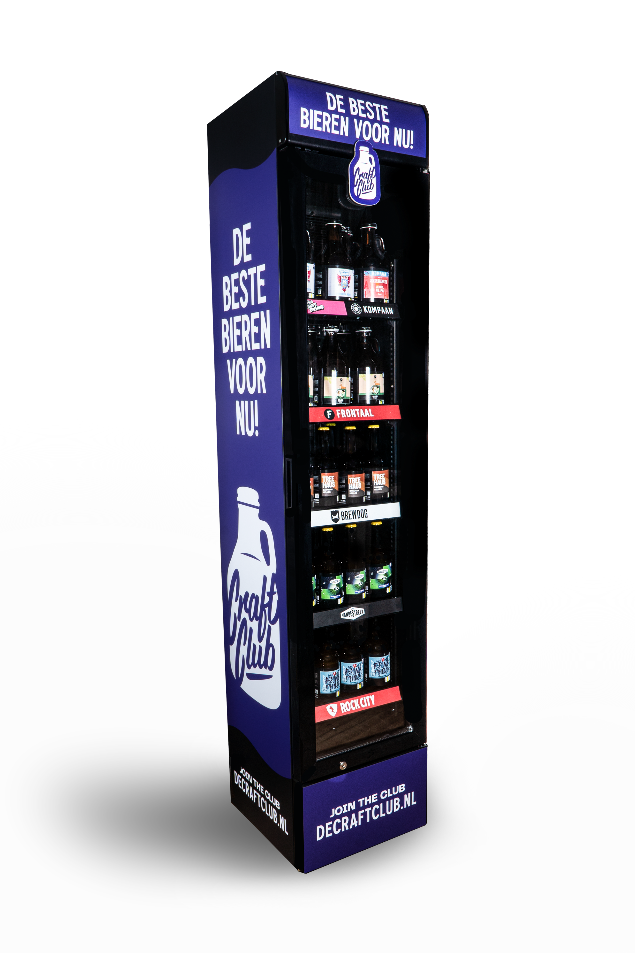 Koelkast vol verse bieren uit de Craft Club